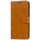 Mobigear Wallet Housse Samsung Galaxy J6 Plus Etui Porte-Monnaie - Cognac