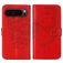 Mobigear Butterfly Housse Google Pixel 9 Pro Etui Porte-Monnaie - Rouge