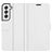 Mobigear Wallet Housse Samsung Galaxy S22 Etui Porte-Monnaie - Blanc