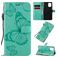 Mobigear Butterfly Housse Samsung Galaxy S10 Lite Etui Porte-Monnaie - Turquoise