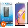 Mobigear Premium OPPO A94 Verre trempé Protection d'écran - Compatible Coque - Noir (Lot de 3)