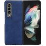 Mobigear Excellent Coque Samsung Galaxy Z Fold 4 Coque arrière Rigide - Bleu