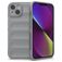 Mobigear Bumpy Coque iPhone 14 Coque arrière en TPU Souple - Gris
