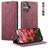 CaseMe 013 Housse iPhone 17 Etui Porte-Monnaie - Rouge