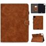 Mobigear Folio Coque iPad Air 5 (2022) Etui + Porte-crayon - Marron