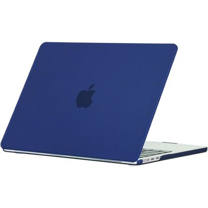 Mobigear Matte MacBook Air 13 Pouces (2022-2026) Coque - Dark Blue - Model A2681 / A3113 / A3240 / A3449