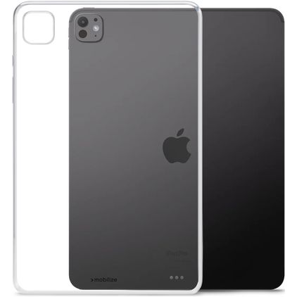 Mobilize Gelly Case Coque iPad Air 13 Pouces (2025) Coque arrière en en TPU Souple - Transparent