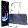 Mobigear Crystal Transparent Motorola Edge (2021) Plastique rigide Coque arrière - Transparent