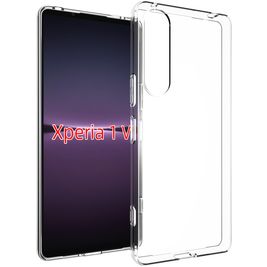 Mobigear Basics Coque Transparente Sony Xperia 1 V Coque arrière en TPU Souple - Transparent