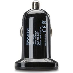 Xccess - Simple USB Chargeur voiture 2.1A - Noir