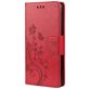 Mobigear Flowers Housse Samsung Galaxy A33 Etui Porte-Monnaie - Rouge