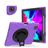 Mobigear SureGrip XGuard Coque iPad Pro 13 Pouces (2025) Coque arrière en Plastique rigide,Silicone + Porte-crayon + Bandoulière + Support Amovible - Violet