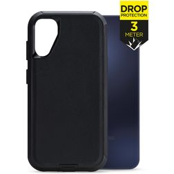 Mobilize Defender Samsung Galaxy A15 Plastique rigide Coque arrière Antichoc - Noir