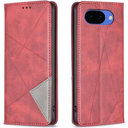 Mobigear Rhombus Slim Housse Google Pixel 10a Etui - Rouge