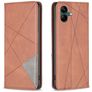 Mobigear Rhombus slim Housse Samsung Galaxy A05 Etui - Marron