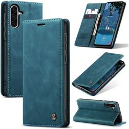 CaseMe 013 Housse Samsung Galaxy A56 Etui Porte-Monnaie - Bleu