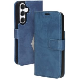 Mobiparts Classic Wallet Housse Samsung Galaxy A55 Etui Porte-Monnaie - Steel Blue
