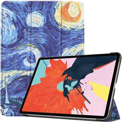 Mobigear Tri-Fold Coque iPad Air 4 (2020) Etui - The Starry Night