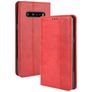Mobigear Sensation Housse LG V60 ThinQ Etui Porte-Monnaie - Rouge