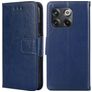 Mobigear Wallet Housse OnePlus 10T Etui Porte-Monnaie - Dark Blue