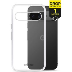 Mobilize Naked Protection Coque Transparente Google Pixel 9 Coque arrière Rigide Anti-Chocs - Transparent