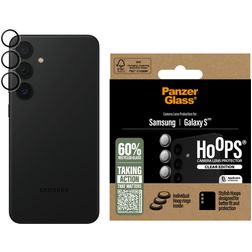PanzerGlass Hoops Samsung Galaxy S25 Verre trempé Protection objectif caméra - Compatible coque