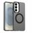 Mobigear Shockproof Samsung Galaxy S26 MagSafe Plastique rigide Coque arrière - Noir