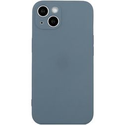 Mobigear Colors Coque iPhone 15 Coque arrière en TPU Souple - Gris