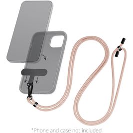 Mobilize Lanyard - Cordon de téléphone universel ajustable - Rose
