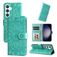 Mobigear Sunflower Housse Samsung Galaxy S24 Etui Porte-Monnaie - Vert