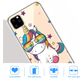 Mobigear Design Coque iPhone 11 Coque arrière en TPU Souple - Licorne