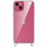 Mobigear Bungy iPhone 15 Plus Plastique rigide Coque arrière - Argent