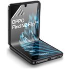 Mobigear OPPO Find N2 Flip Verre trempé Protection d'écran - Compatible Coque - Noir
