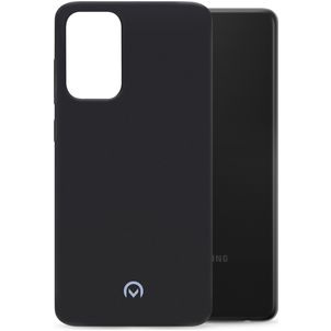 Mobilize Rubber Gelly Coque Samsung Galaxy A52s 5G Coque arrière en TPU Souple - Matt Black