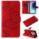 Mobigear Butterfly Housse Xiaomi Redmi 14C Etui Porte-Monnaie - Rouge