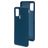 Mobiparts Coque Samsung Galaxy A21s Coque arrière en Silicone - Blueberry Blue