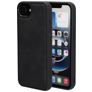 Mobiparts Classic Coque iPhone 16e MagSafe Coque arrière en TPU,Similicuir - Graphite Black