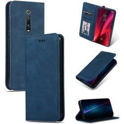 Mobigear Retro Slim Housse Xiaomi Mi 9T Etui Porte-Monnaie - Bleu