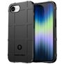 Mobigear Rugged Shield Coque iPhone 17e Coque arrière en TPU Souple Anti-Chocs - Noir