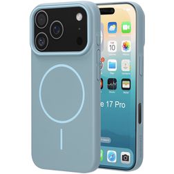 Mobiparts Slim Line iPhone 17 Pro MagSafe Plastique rigide Coque arrière - Sage Green