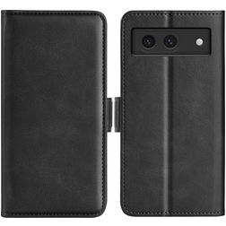 Mobigear Slim Magnet Housse Google Pixel 8a Etui Porte-Monnaie - Noir