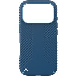Speck Presidio2 Grip Coque iPhone 18 Pro MagSafe Coque arrière Rigide Anti-Chocs - Deep Sea Blue