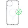 ITSKINS Level 2 HybridMagClear R Coque Transparente iPhone 13 MagSafe Coque arrière Rigide Anti-Chocs - Transparent