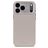 Decoded Coque iPhone 17 Pro Coque arrière en Cuir Véritable Anti-Chocs - Solid Clay