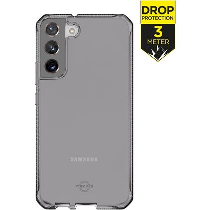 ITSkins SpectrumClear Coque Samsung Galaxy S22 Plus Coque arrière en TPU Souple Anti-Chocs - Smoke