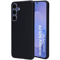 Mobiparts Samsung Galaxy S25 FE Silicone Coque arrière - Noir