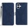 Mobigear Stitch Housse iPhone 17 Etui Porte-Monnaie - Bleu