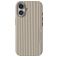 Nudient Bold iPhone 17 MagSafe Plastique rigide Coque arrière - Linen Beige