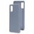 Mobiparts Coque Samsung Galaxy A41 Coque arrière en Silicone - Royal Grey