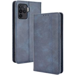 Mobigear Sensation OPPO A94 Étui Portefeuille - Bleu